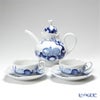 マイセン（Meissen） ブルーオーキッド 2人用 ティーセット