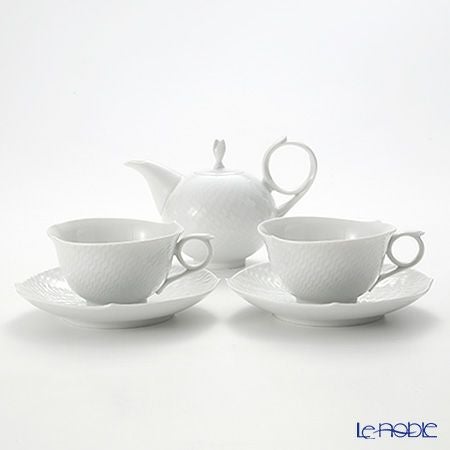 マイセン（Meissen） 波の戯れホワイト 2人用 ティーセット | ブランド