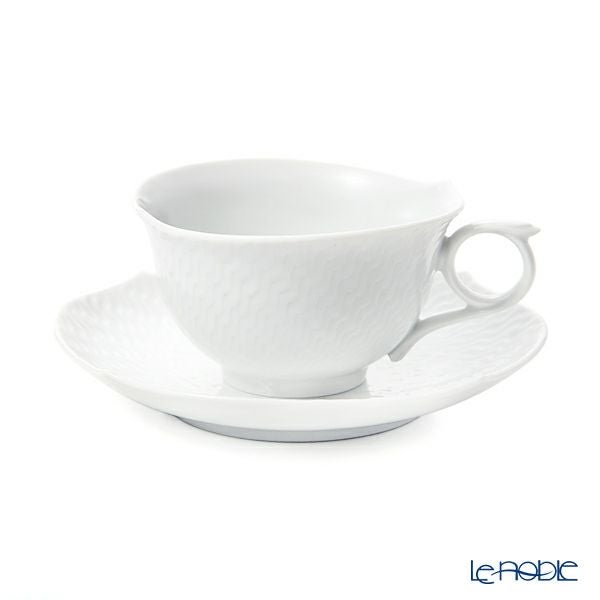 マイセン（Meissen） 波の戯れホワイト 2人用 ティーセット（L）