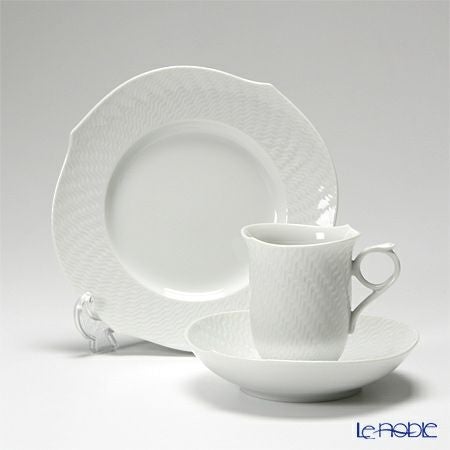 マイセン（Meissen） 波の戯れホワイト プレートセット | ブランド洋食