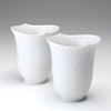 マイセン（Meissen） 波の戯れホワイト 000001／55404 タンブラー ペア
