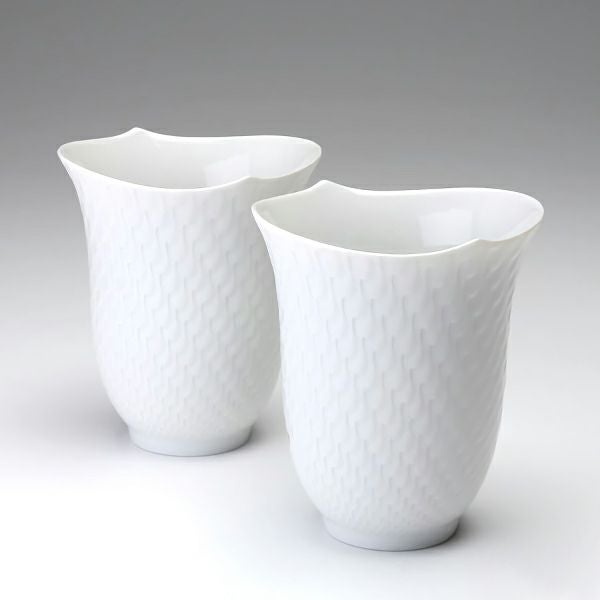 マイセン（Meissen） 波の戯れホワイト 000001／55404 タンブラー ペア