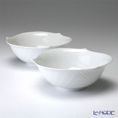 マイセン（Meissen） 波の戯れホワイト 000001／29411 サラダボウル 