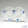 マイセン（Meissen） 青い花 614701／28470 プレート 19cm ペア