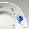 マイセン（Meissen） 青い花 614701／28470 プレート 19cm ペア