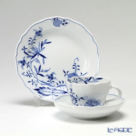 マイセン（Meissen） ブルーオニオン トリオセット ペア | ブランド