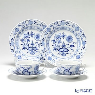 マイセン（Meissen） ブルーオニオン トリオセット ペア | ブランド 