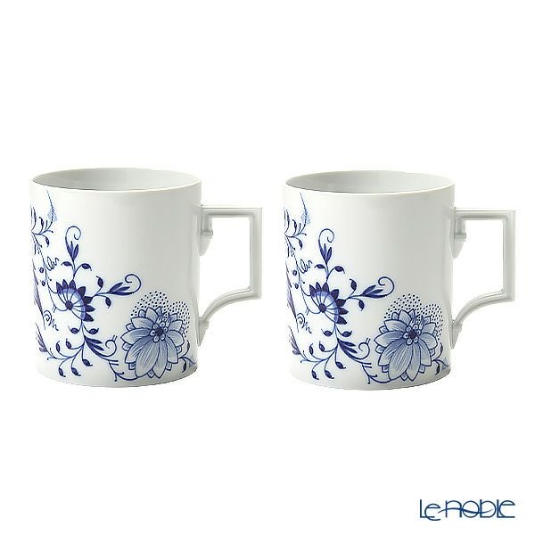 マイセン（Meissen） ブルーオニオン スタイル 801001／55810 マグ 240ml ペア