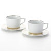 マイセン（Meissen） スウォード ラグジュアリーゴールド 99A371-41633 ティーカップ＆ソーサー 150ml／14.5cm ペア