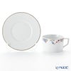 マイセン（Meissen） ノーブルブルー 802190-41582（572／98A077-41562） コーヒーカップ＆ソーサー 180ml （オニオンエッジ） ペア