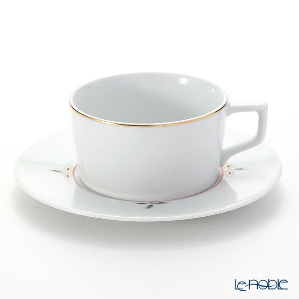 マイセン（Meissen） ノーブルブルー 802490-41633（98A077-41623／562） ティーカップ＆ソーサー 150ml （ブロッサムツィッグ） ペア