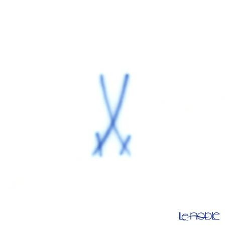 マイセン（Meissen） 波の戯れホワイト 000001／29479 プレート 28.5cm 4枚セット