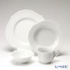マイセン（Meissen） 波の戯れホワイト マグ＆プレート＆ボウル 4点セット