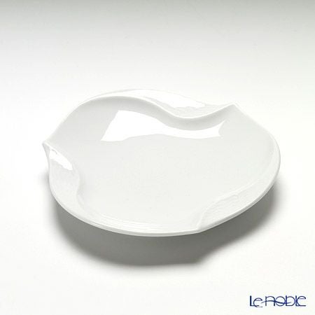 マイセン（Meissen） 波の戯れホワイト 000001／53574 ギフトプレート 12.5cm 5枚セット