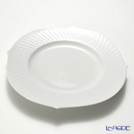 マイセン（Meissen） 波の戯れホワイト 000001／29479 プレート 28.5cm 6枚セット