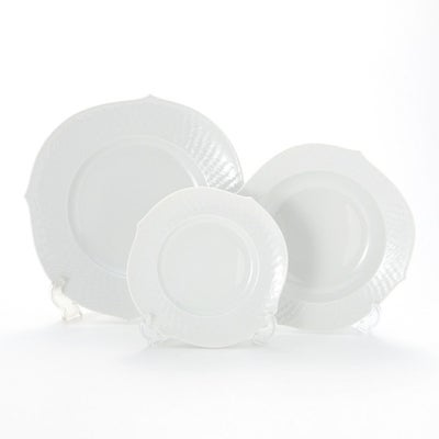 マイセン（Meissen） 波の戯れホワイト プレートセット | ブランド洋食 
