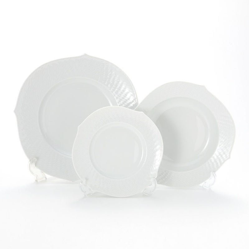 マイセン（Meissen） 波の戯れホワイト プレートセット