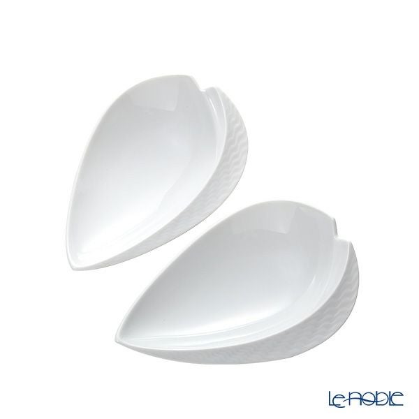 マイセン（Meissen） 波の戯れ エスニック リーフディッシュ 000001／29282 ペア