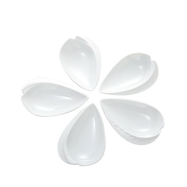 マイセン（Meissen） 波の戯れ エスニック リーフディッシュ 000001／29282 5枚セット