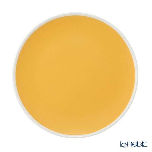 ナルミ ポーチュラカ 2ピースセット マグカップ 340ml ＆プレート21cm オレンジ