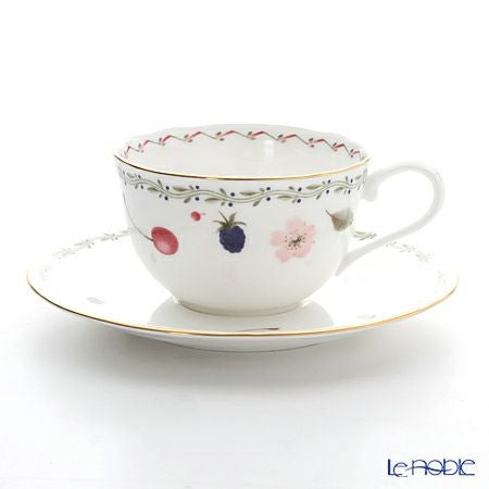 ノリタケ ティー・コーヒー碗皿 T59387A 5客アソートセット 絵変り