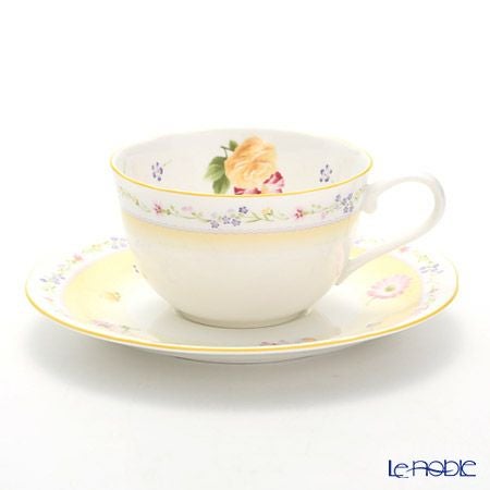 ノリタケ ティー・コーヒー碗皿 T59387A 5客アソートセット 絵変り