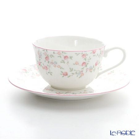 ノリタケ ティー・コーヒー碗皿 T59387A 5客アソートセット 絵変り