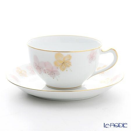 大倉陶園 桜シリーズ 碗皿 1C／A682 6客アソートセット 絵変り