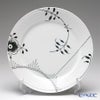 ロイヤルコペンハーゲン（Royal Copenhagen） ブラック フルーテッド メガ ディナープレート 27cm ペア 2542627／1017471
