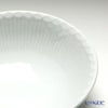 ロイヤルコペンハーゲン（Royal Copenhagen） ホワイト フルーテッド ハーフレース ボウル 5×15.5cm ペア 1128574／1017288