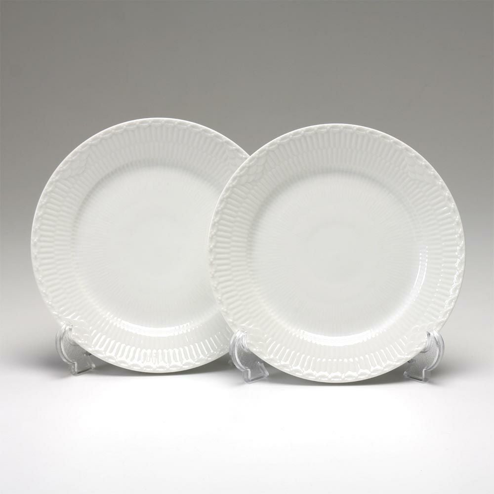 ロイヤルコペンハーゲン（Royal Copenhagen） ホワイト フルーテッド