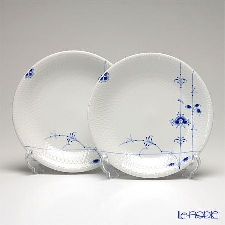 ロイヤルコペンハーゲン（Royal Copenhagen） ブルーパルメッテ プレート 20cm ペア 2500620