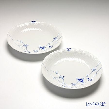 ロイヤルコペンハーゲン（Royal Copenhagen） ブルーパルメッテ プレート 20cm ペア 2500620