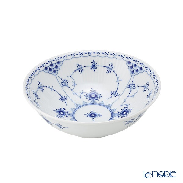 ロイヤルコペンハーゲン（Royal Copenhagen） ブルー フルーテッド ハーフレース ボウル（S） 5.5×16cm ペア 1102574／1017217