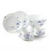 ロイヤルコペンハーゲン（Royal Copenhagen） ブルーパルメッテ カップ＆プレート＆ボウル 6点セット