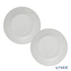 ロイヤルコペンハーゲン（Royal Copenhagen） エレメンツ ホワイト プレート 21cm ペア 2597621／1017497