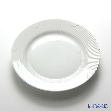 ロイヤルコペンハーゲン（Royal Copenhagen） エレメンツ ホワイト プレート 21cm ペア 2597621／1017497