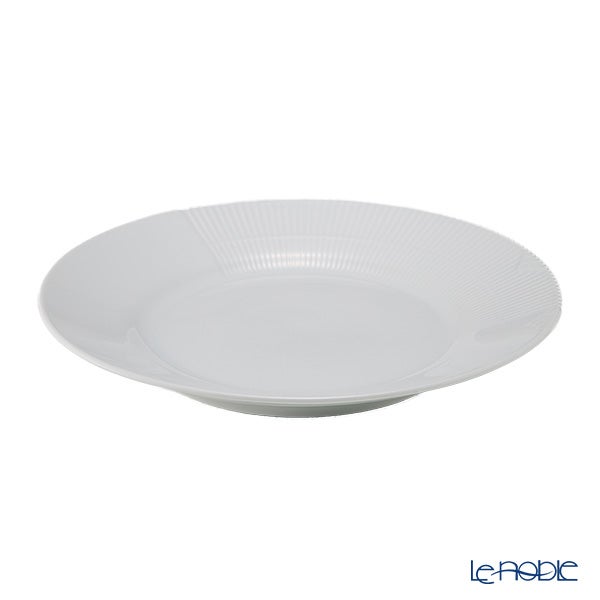 ロイヤルコペンハーゲン（Royal Copenhagen） エレメンツ ホワイト プレート 26cm ペア 2597625／1017498