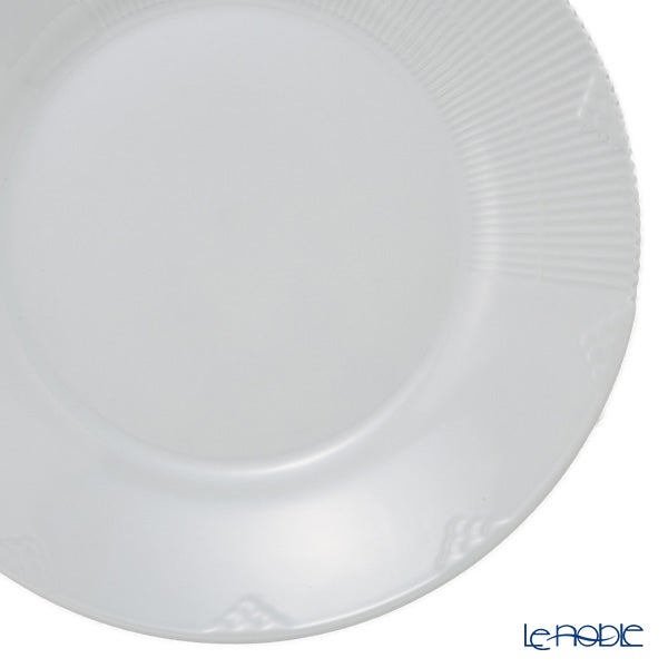 ロイヤルコペンハーゲン（Royal Copenhagen） エレメンツ ホワイト プレート 26cm ペア 2597625／1017498