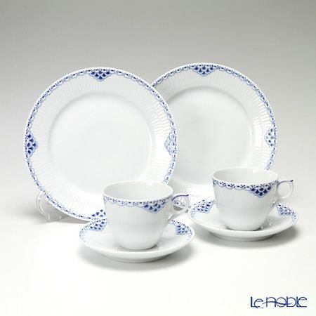 ロイヤルコペンハーゲン（Royal Copenhagen） プリンセス ブルー トリオセット（コーヒー） ペア