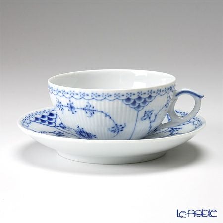 ロイヤルコペンハーゲン（Royal Copenhagen） ブルー フルーテッド ハーフレース 23ピースセット