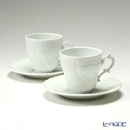 ジノリ1735／リチャード ジノリ（GINORI 1735／Richard Ginori） ベッキオホワイト コーヒーカップ＆ソーサー 200ml ペア