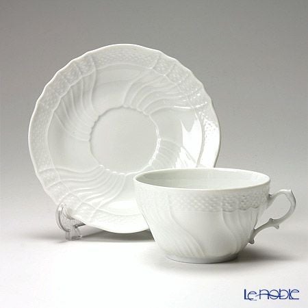 ジノリ1735／リチャード ジノリ（GINORI 1735／Richard Ginori） ベッキオホワイト ティーカップ＆ソーサー 240ml 6客セット