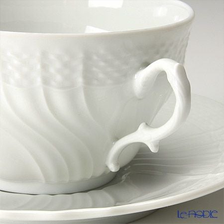 ジノリ1735／リチャード ジノリ（GINORI 1735／Richard Ginori） ベッキオホワイト ティーカップ＆ソーサー 240ml 6客セット