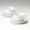 ジノリ1735／リチャード ジノリ（GINORI 1735／Richard Ginori） アンティコ ホワイト ティーカップ＆ソーサー 240ml ペア