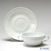 ジノリ1735／リチャード ジノリ（GINORI 1735／Richard Ginori） ベッキオホワイト スープカップ＆ソーサー 300ml ペア