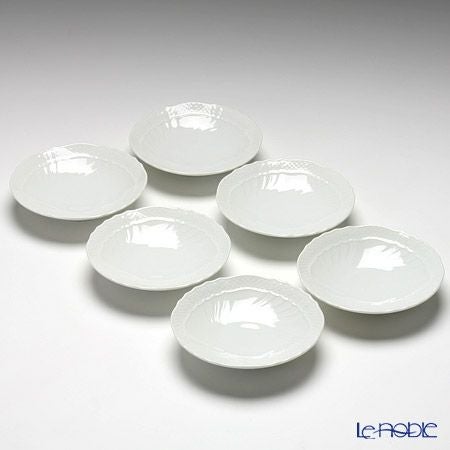 ジノリ1735／リチャード ジノリ（GINORI 1735／Richard Ginori） ベッキオホワイト 小皿 12cm 6枚セット