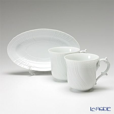 ジノリ1735／リチャード ジノリ（GINORI 1735／Richard Ginori） ベッキオホワイト ドルチェセット A