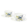 ローゼンタール アルプスの花／アルプスフラワー ティーカップ＆ソーサー 250ml ペア