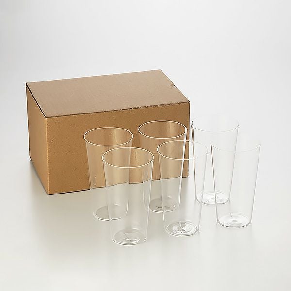 松徳硝子 うすはり タンブラー（LL）510ml 6本セット 【業務箱